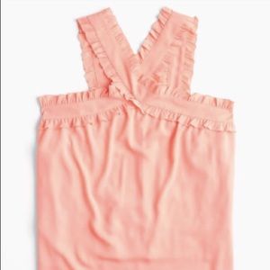 J. Crew Drapey Wrap-front Top